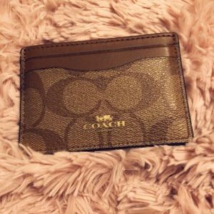 Coach Accessories - Coach cardholder brown Coach Accessories - Coach cardholder brown